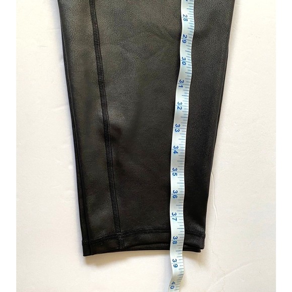 Bare Necessities Leggings Womens XXL Black Faux Leather High Waist NWOT - Picture 14 of 14